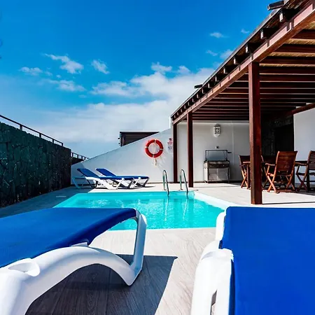 Eco-villa Del Mar - Private Pool & Sea Views Playa Blanca